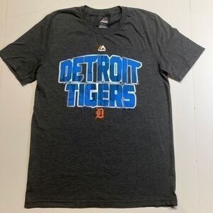 Majestic unisex youth, Detroit Tigers, short sleeve T-shirt. Size L 14-16